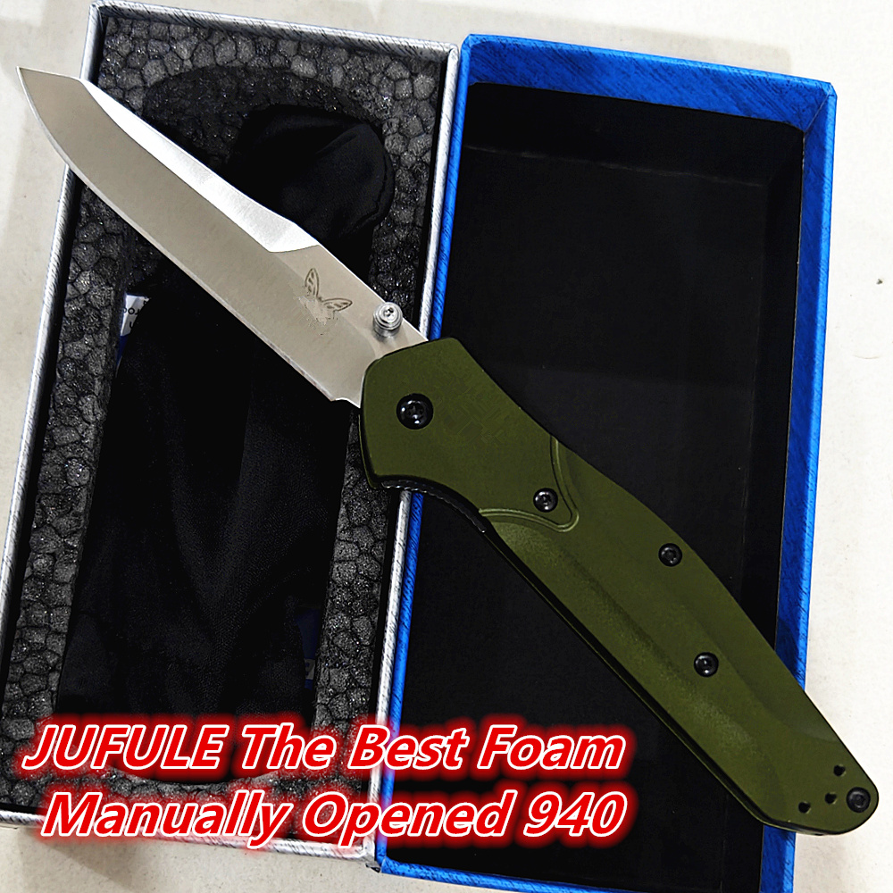 Best Hunting Outdoor Knife - JUFULE-cuchillo plegable con mango de aluminio