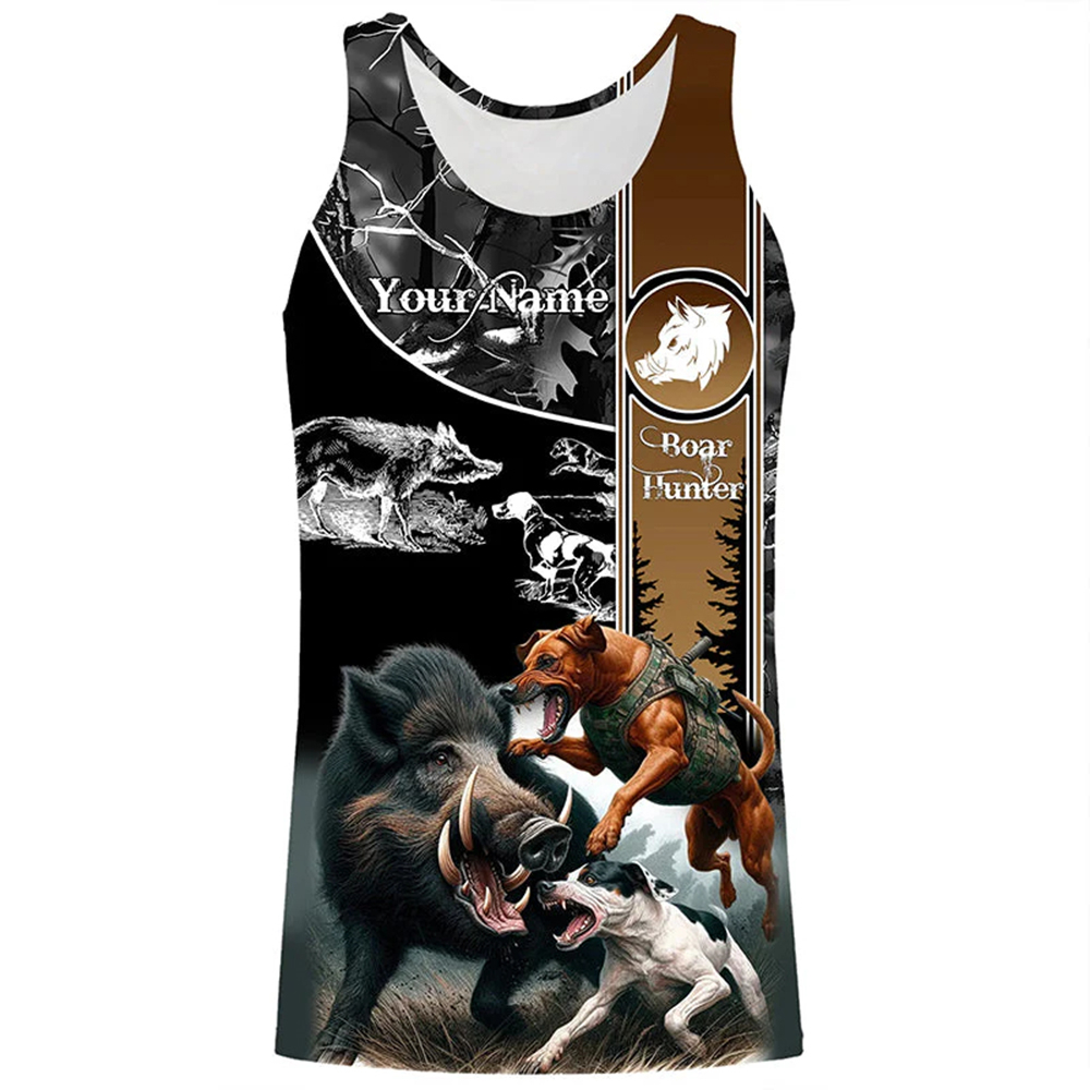 Wildman Hunting & Outdoor Price List - Camiseta sin mangas con estampado 3D