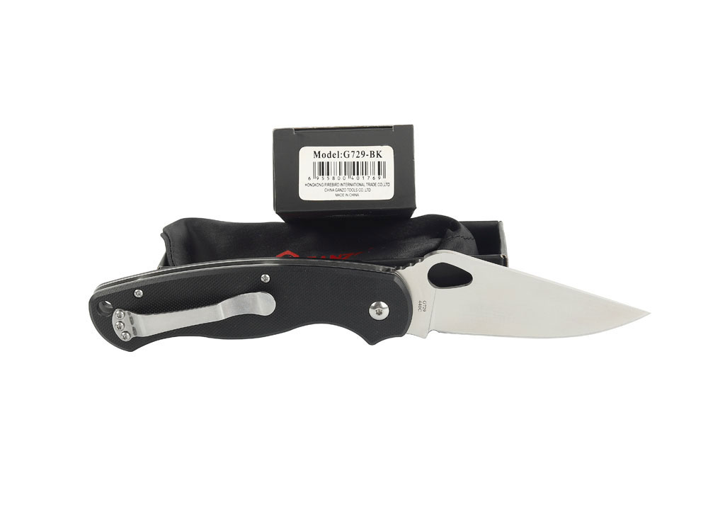 Knife Hunting Fixed Blade - Cuchillo Plegable Ganzo G729 440C con