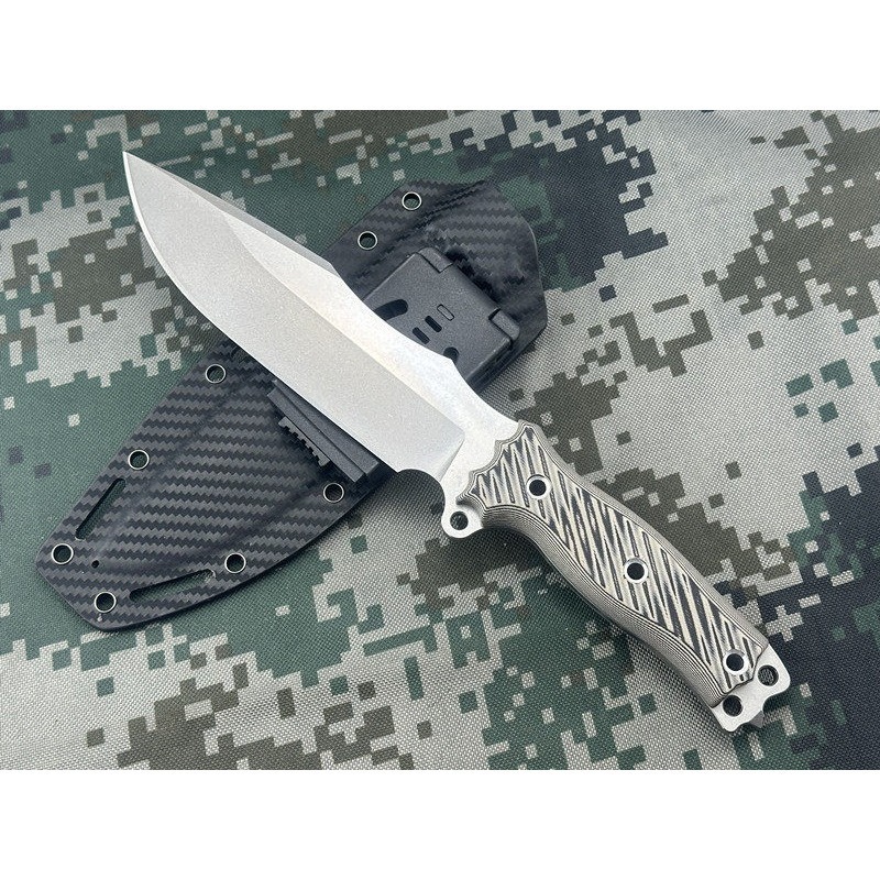 Knife Hunting Fixed Blade - Cuchillo de Supervivencia para Campismo al