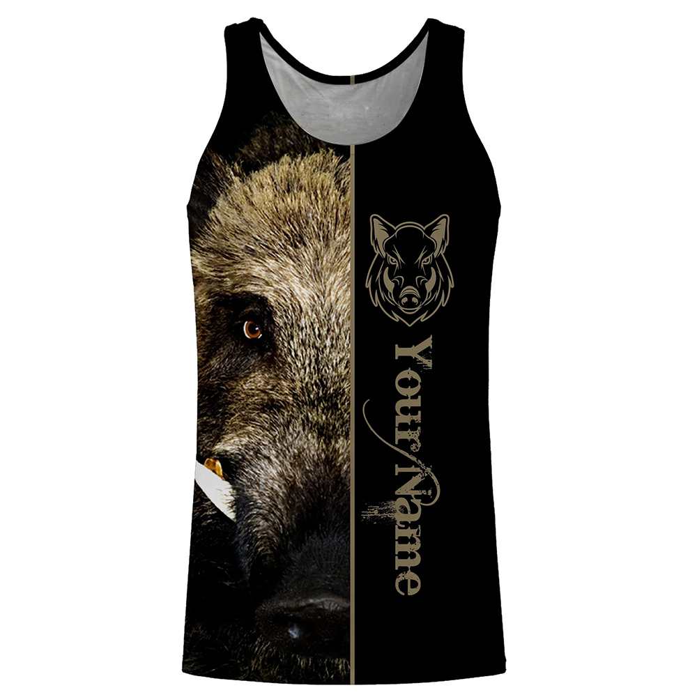 Outdoor Hunting Dog Names - Camiseta sin mangas con estampado 3D