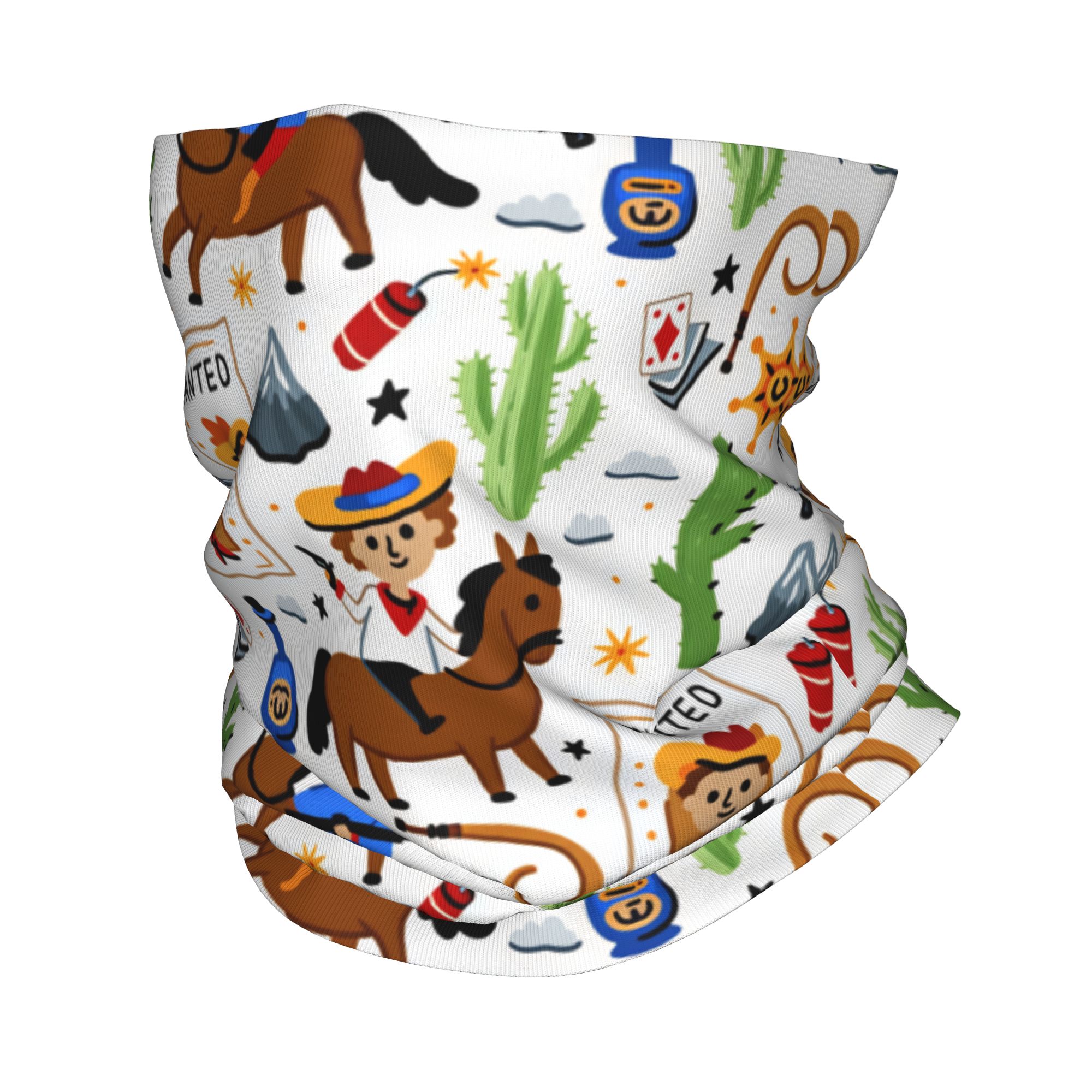 Outdoor Hunting And Fishing - Pasamontañas de Vaquero del Oeste para