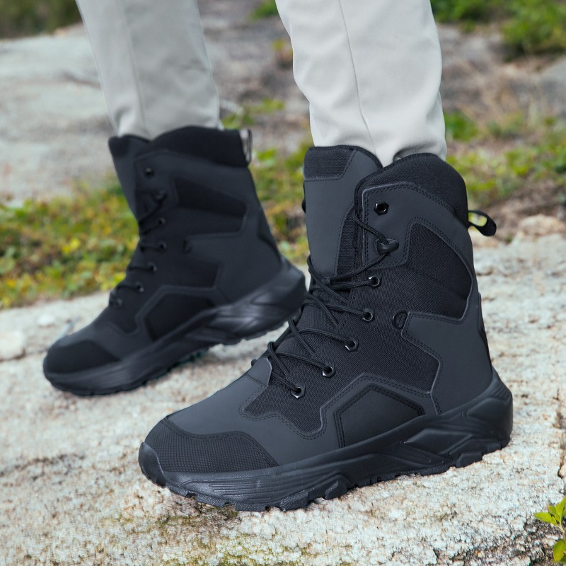 Wildman Hunting & Outdoor Price List - Botas tácticas para hombre con cordones,