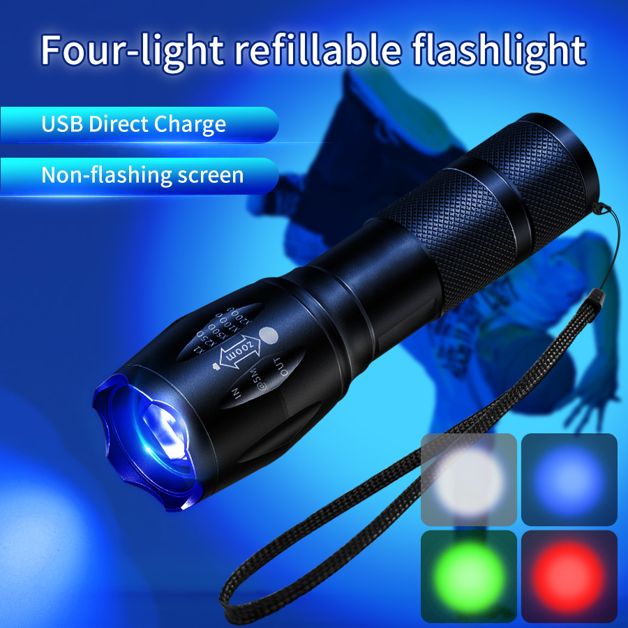 Linterna recargable multifunci - Outdoor Hunting Photography reseña y precio