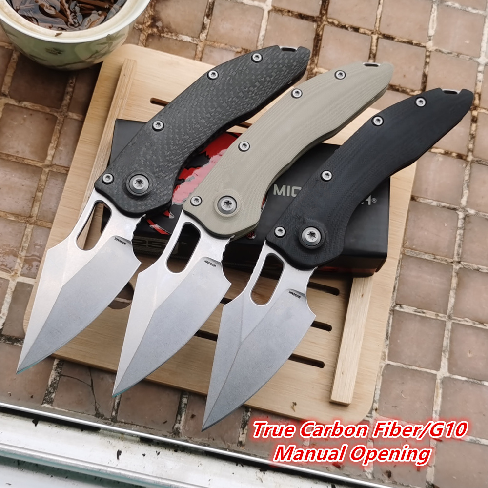 JUFULE-Hoja de rodamiento de b - Knife Hunting Fixed Blade reseña y precio