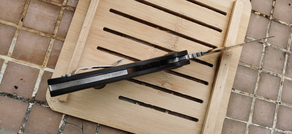 JUFULE-Hoja de rodamiento de b - Knife Hunting Fixed Blade reseña y precio