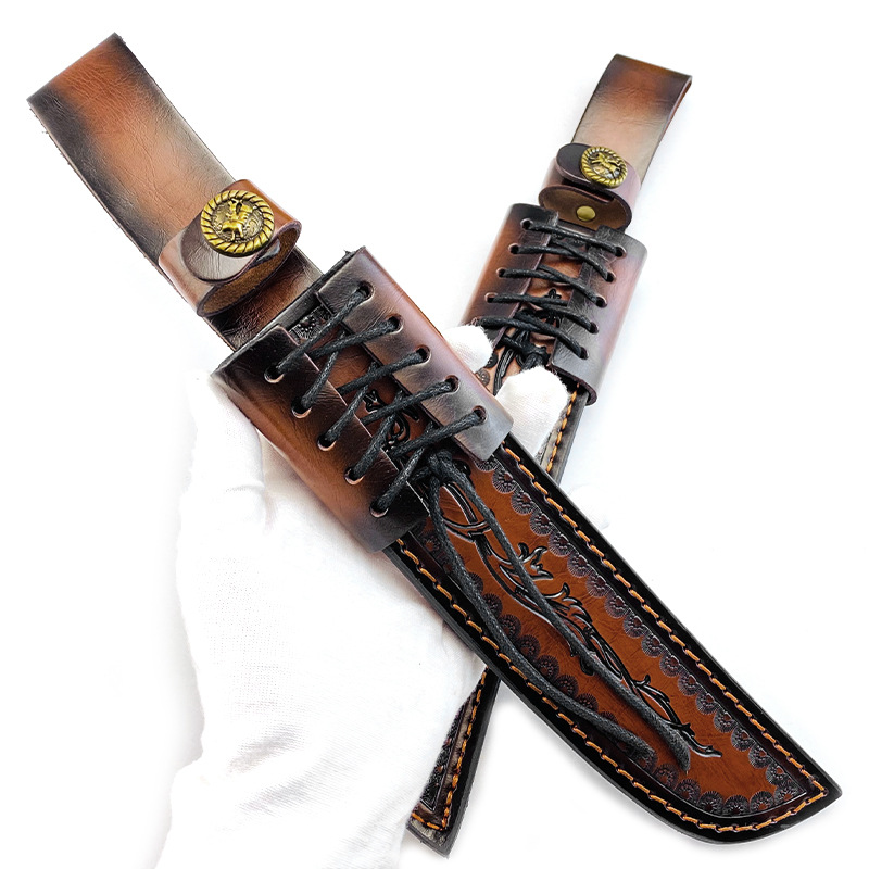 Funda para cuchillo de hoja fi - Knife Hunting Fixed Blade reseña y precio