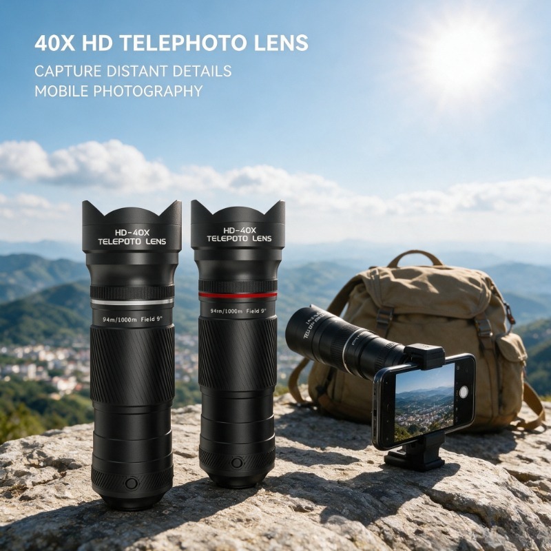 Lente Teleobjetivo HD-40X para - Outdoor Hunting Photography reseña y precio