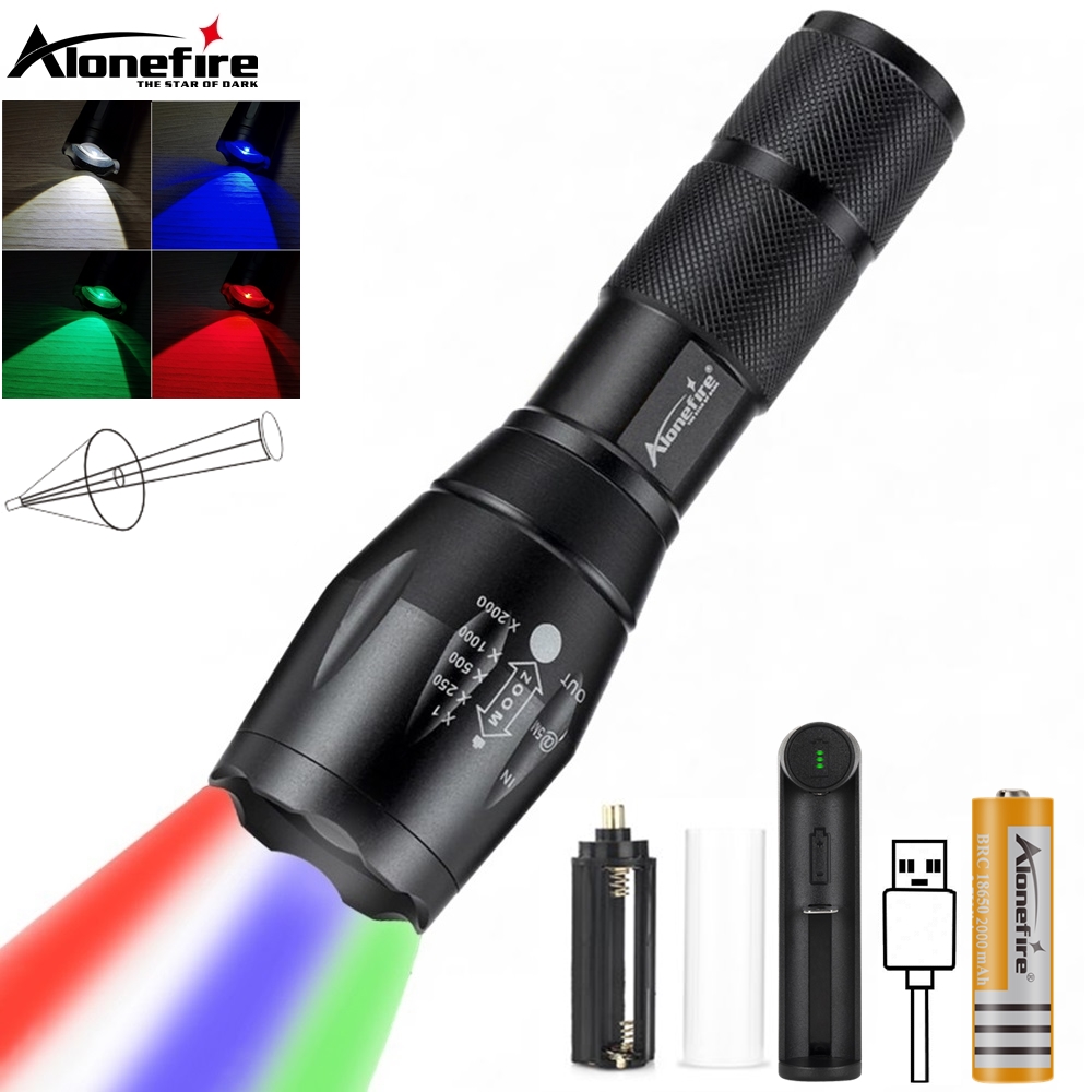 Zoom 4 en 1 linterna LED Multi - Outdoor Hunting Photography reseña y precio