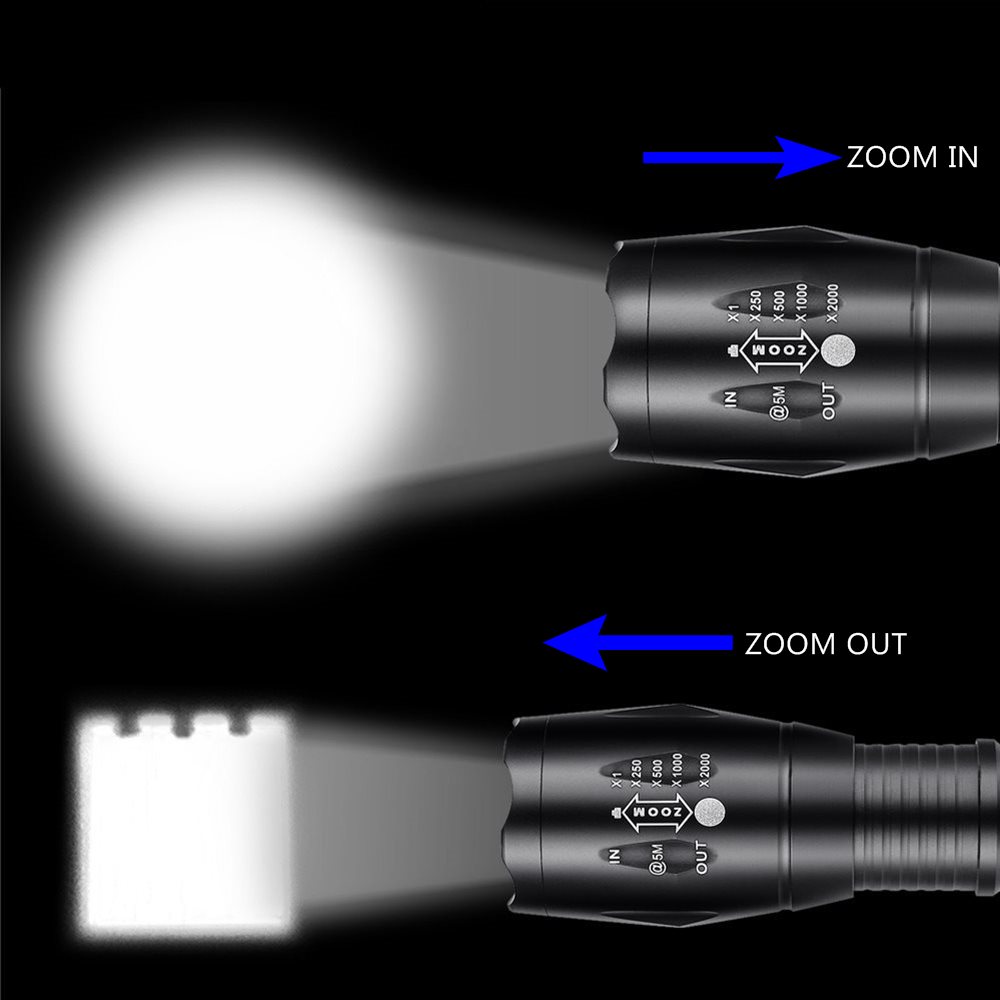 Zoom 4 en 1 linterna LED Multi - Outdoor Hunting Photography reseña y precio