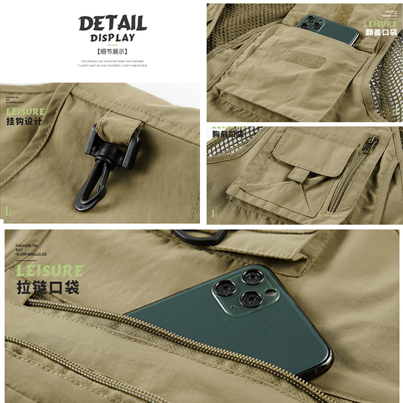 Chaleco de Malla Transpirable  - Outdoor Hunting Photography reseña y precio