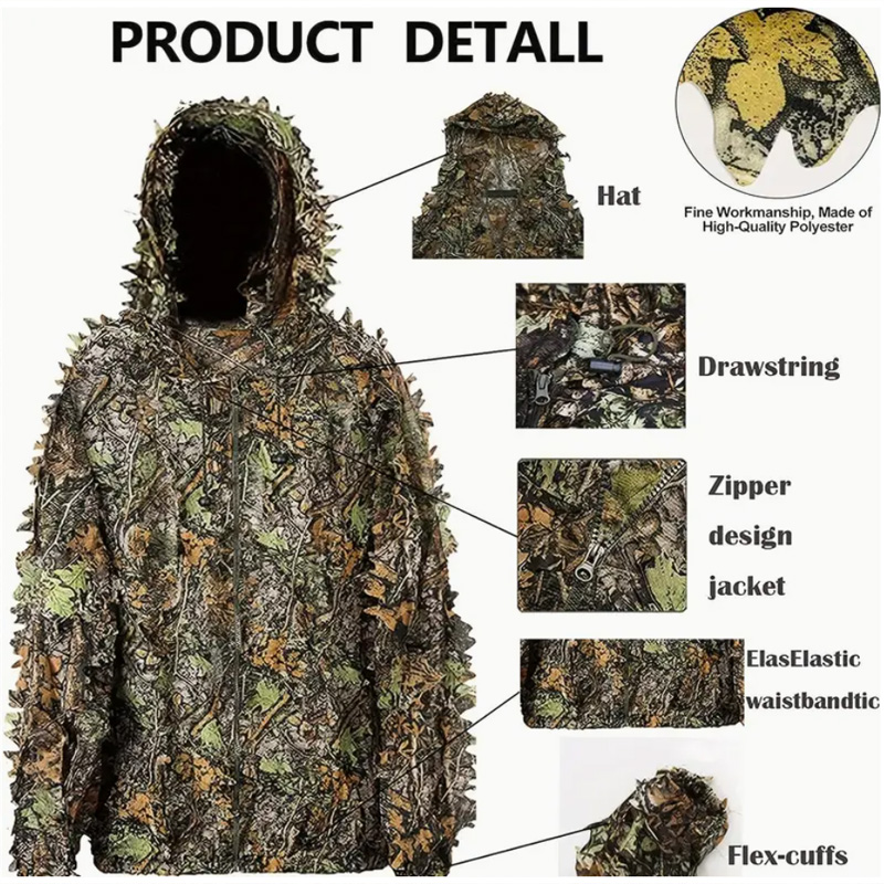Traje de Camuflaje 3D con Dise - Outdoor Hunting Photography reseña y precio