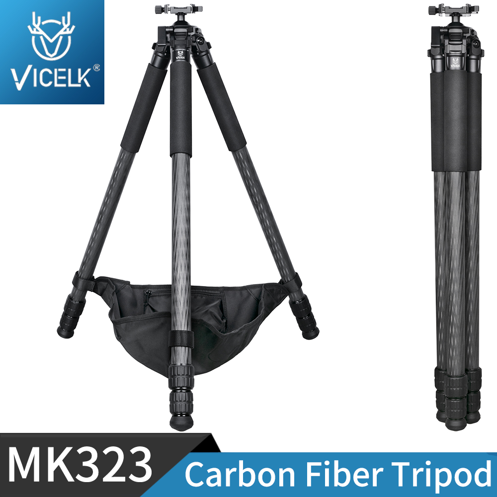 Trípode VICELK MK323 de Fibra  - Outdoor Hunting Photography reseña y precio
