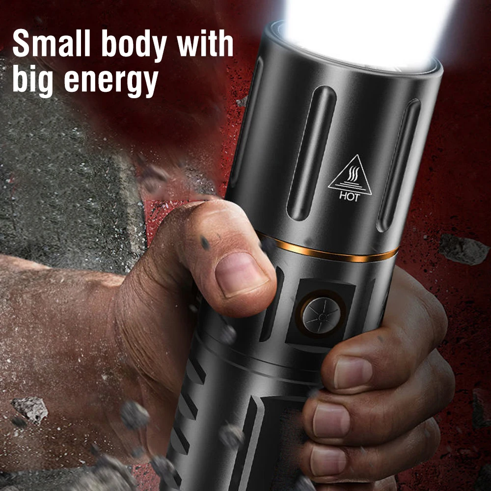 Linterna LED BORUiT Ultra Bril - Outdoor Hunting And Fishing reseña y precio