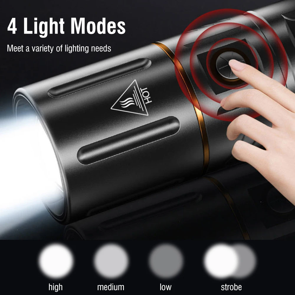 Linterna LED BORUiT Ultra Bril - Outdoor Hunting And Fishing reseña y precio