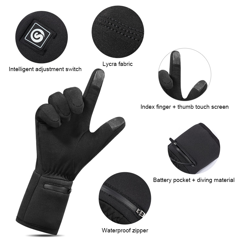 Guantes calefactables con forr - Outdoor Hunting And Fishing reseña y precio