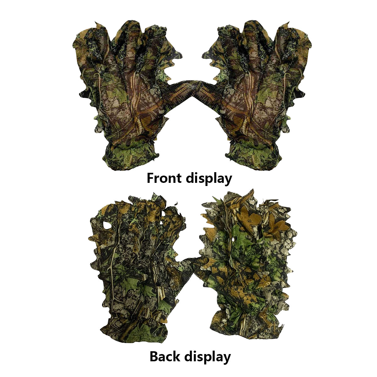 Guantes de camuflaje 3D con di - Outdoor Hunting Photography reseña y precio